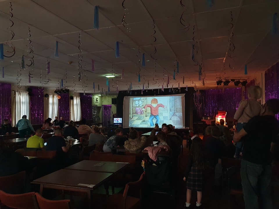 Inflatable cinema experience