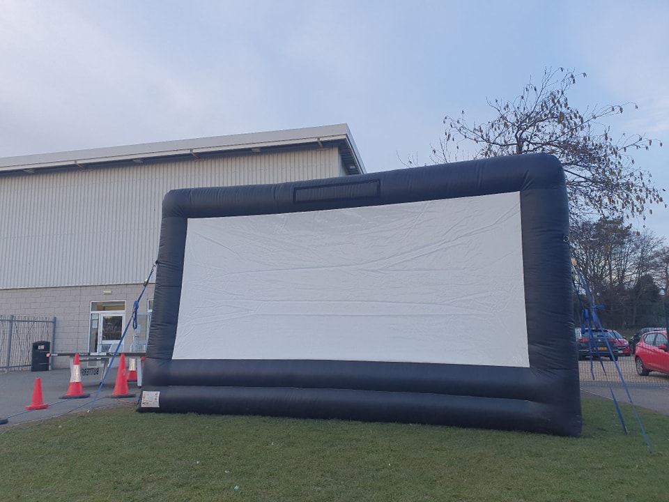 Inflatable outdoor cinema hire