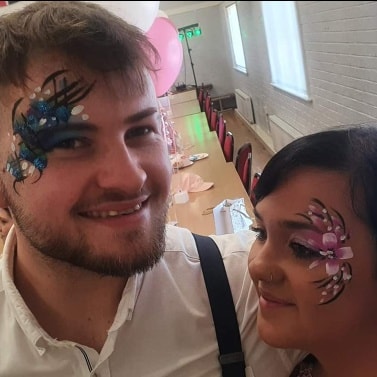 Adult face painting