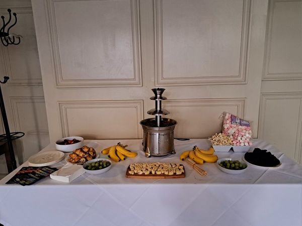 fun foods catering north east Chocolate fountain service
