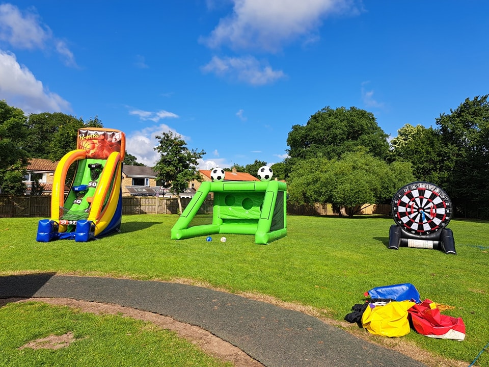 Inflatable games packages Co Durham